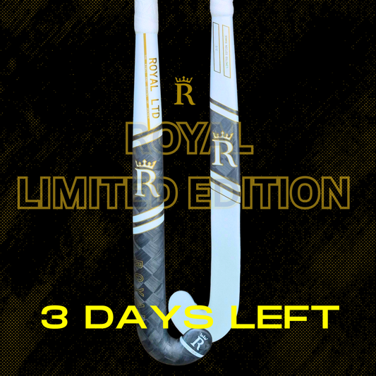 ROYAL Limited Edition Field Hockey Stick White Face | Free Grip & Free Limited Edtion Glove
