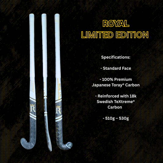 ROYAL Limited Edition Hockey Stick | Free Grip & Free Limited Edtion Glove