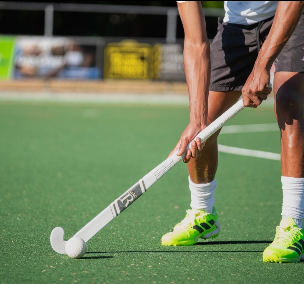 ROYAL Limited Edition Hockey Stick White Face | Free Grip & Free Limited Edtion Glove